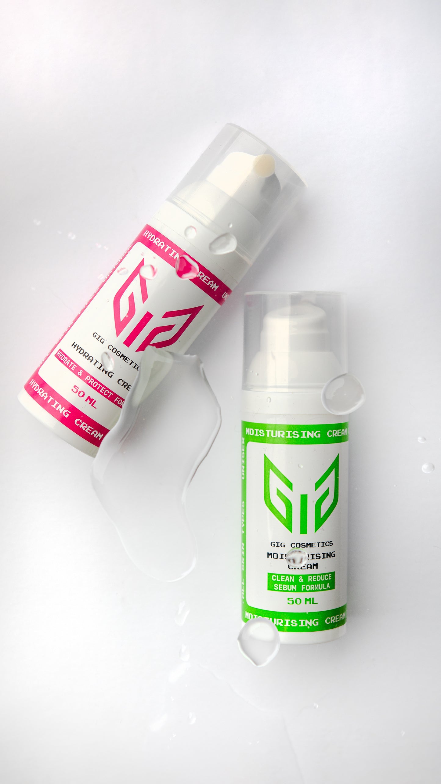 BUNDLE- GIG  Hydrating cream + GIG Light Moisturiser to restore your skin barrier.